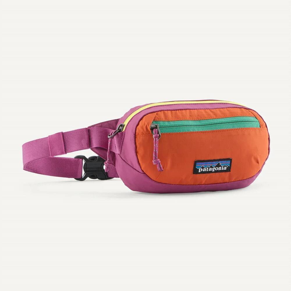 NEW PATAGONIA unisex terravia mini hip pack in faded magenta